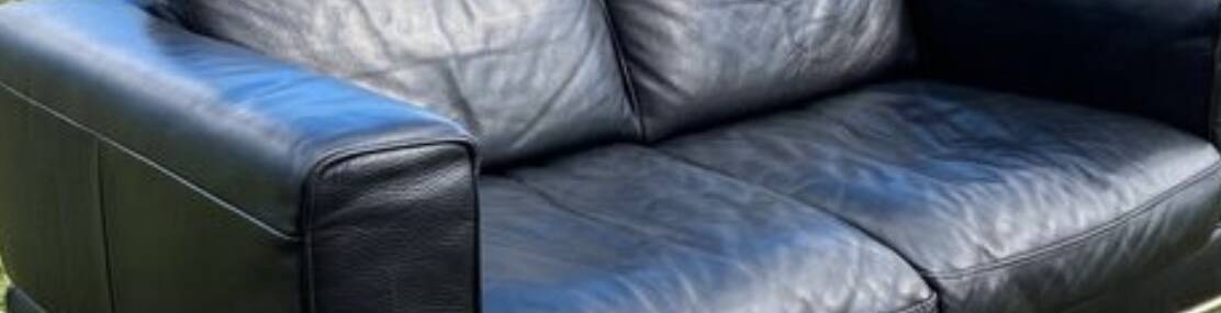 Canapé en cuir