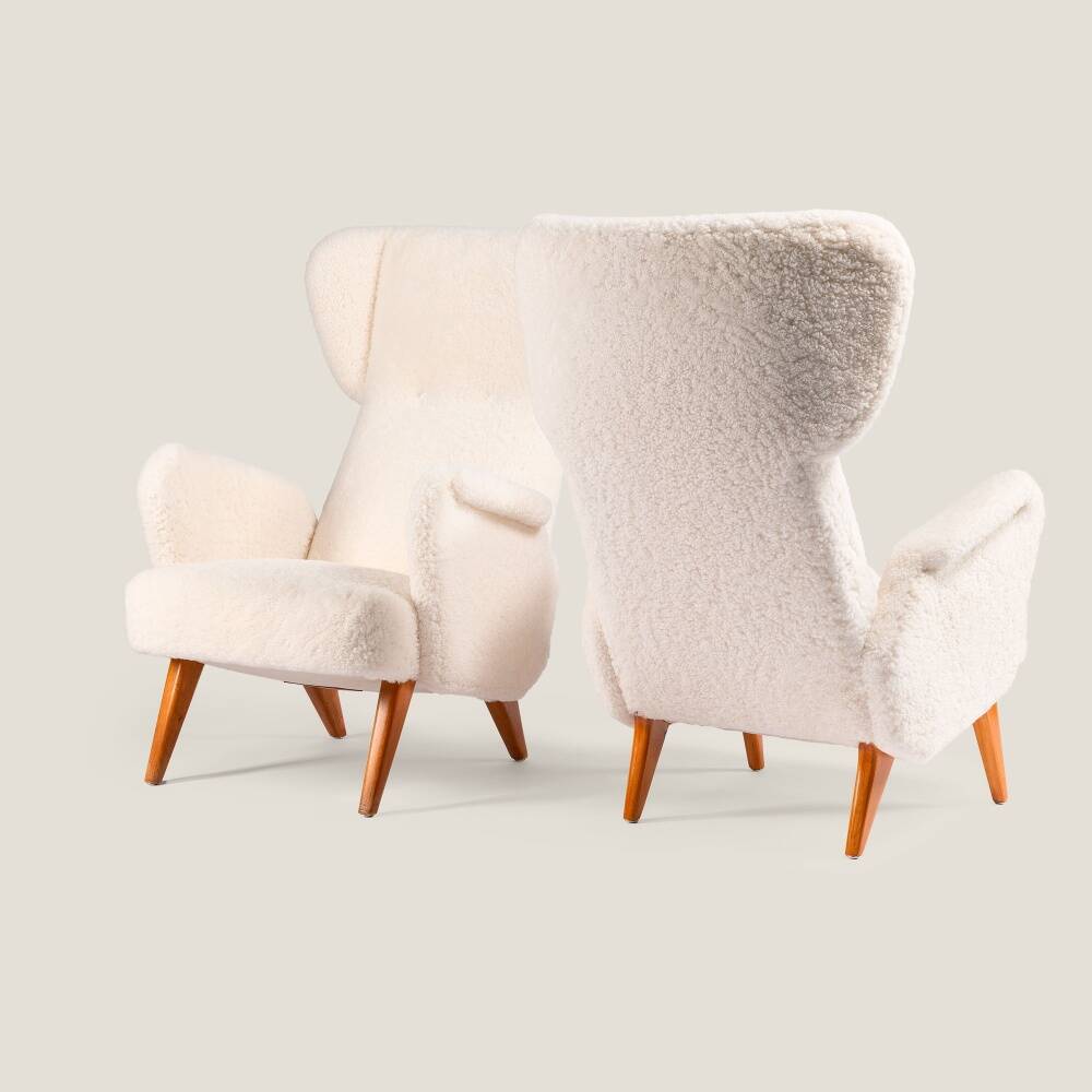 Wingback armchairs – Carl Gustaf Hiort