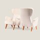 Wingback armchairs – Carl Gustaf Hiort