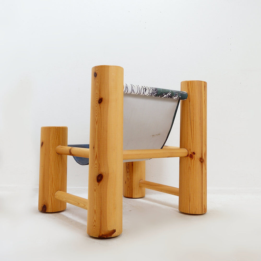 "Chilean Rocca-Log" armchair lounge by KRJST Studio – 21st