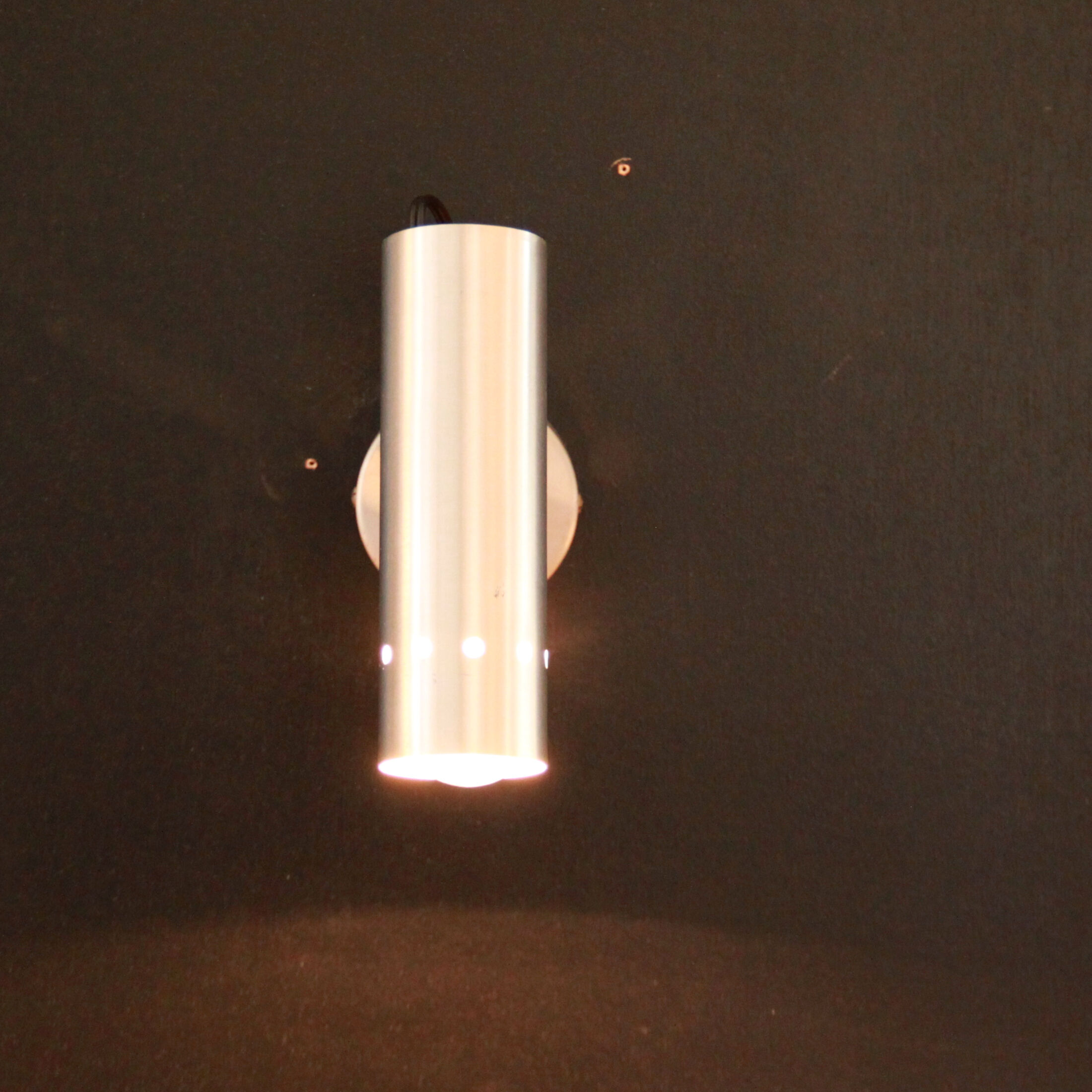 Spot applique murale lampe aluminium luminaire seventies