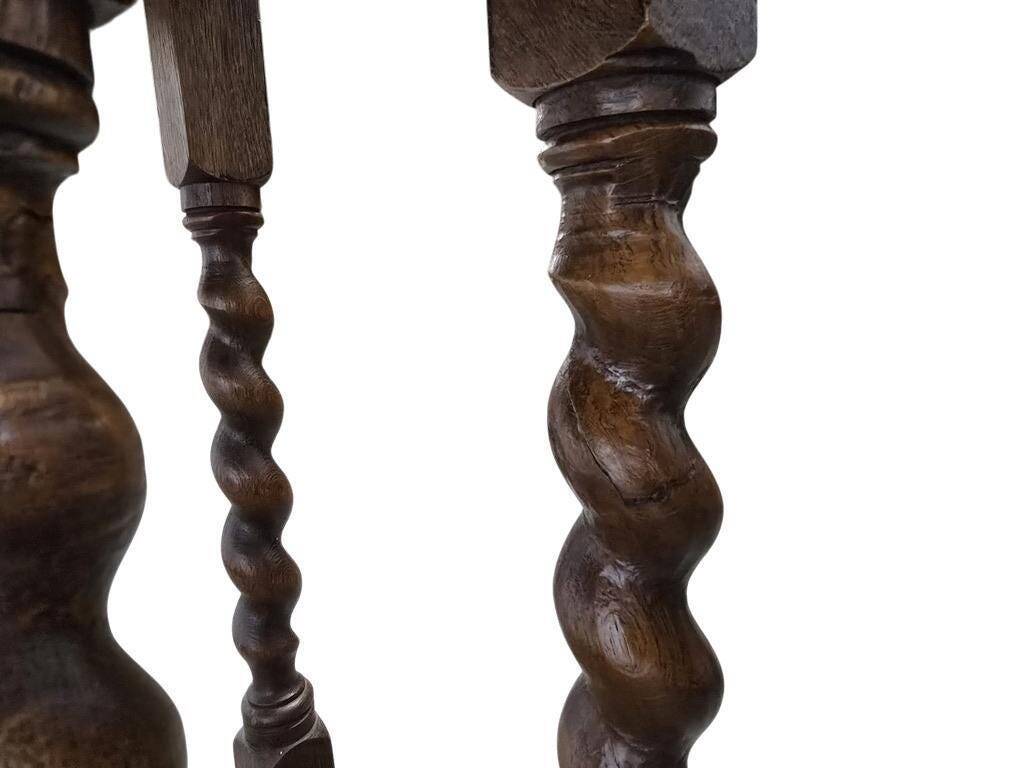 Vintage wooden table (foldable) / drop-leaf table / console