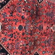 Very beautiful antique Persian carpet Malayer handmade 180x322 cm