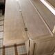 Solid oak patinated sideboard/desk