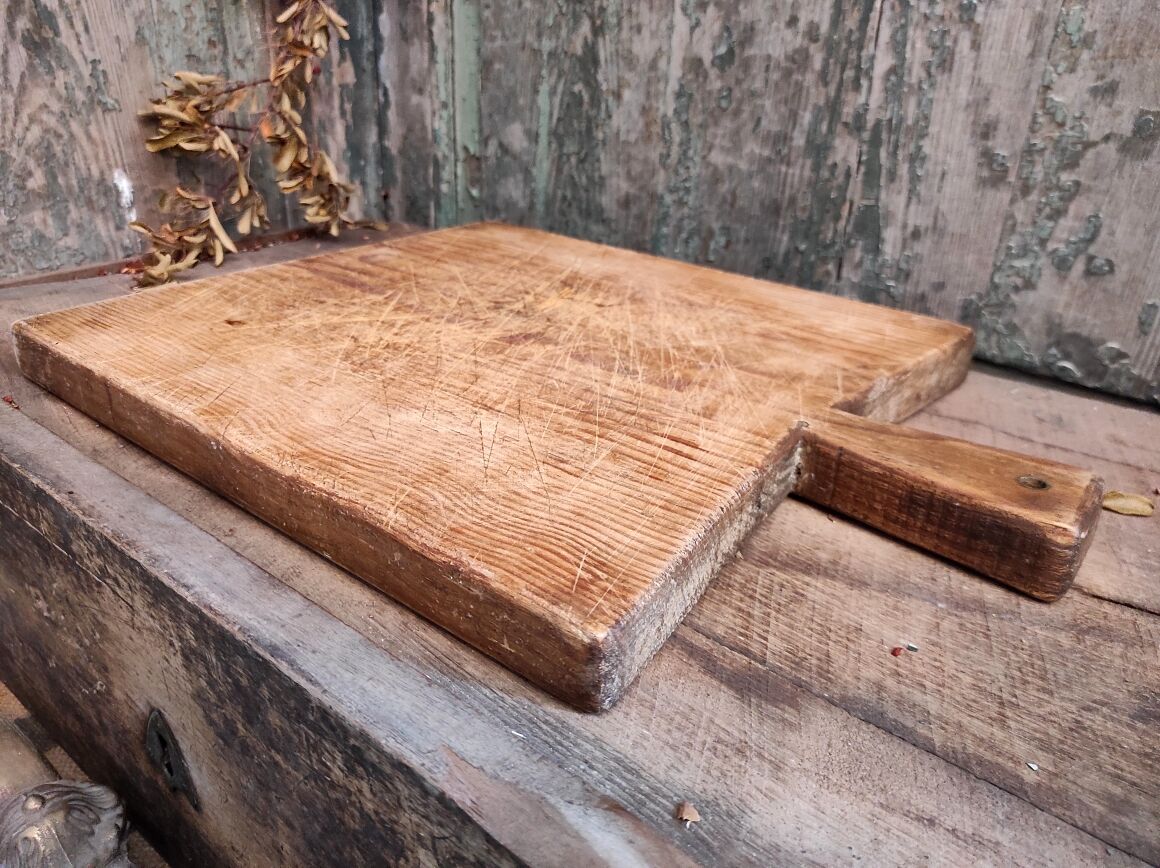 Planche à découper vintage en bois