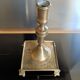 Spanish candle holder eighteenth bronze