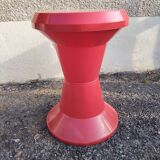 Italian design stool Tam Tam red – 70s spirit