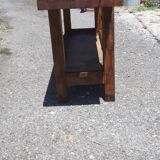 Wood workbench