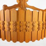 Scandinavian vintage pine suspension 1960