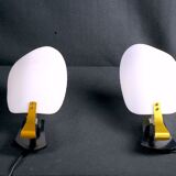 Pair wall lamps, taly 1950