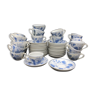 Ensemble de 12 tasses Blue China