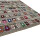 Handwoven Turkish Recycled Boho Rug 272 cm x 340 cm