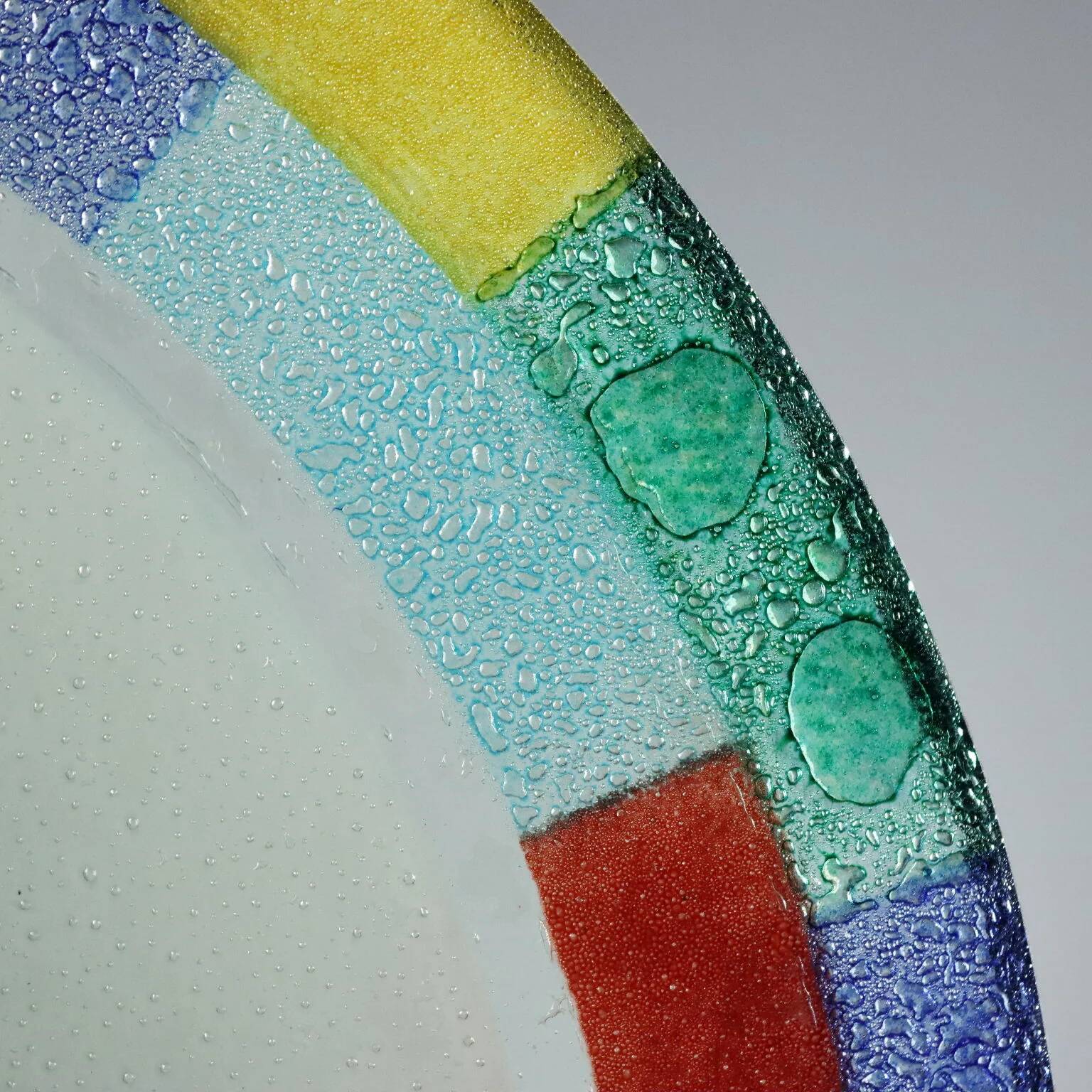 1980s Murano glass table lamp