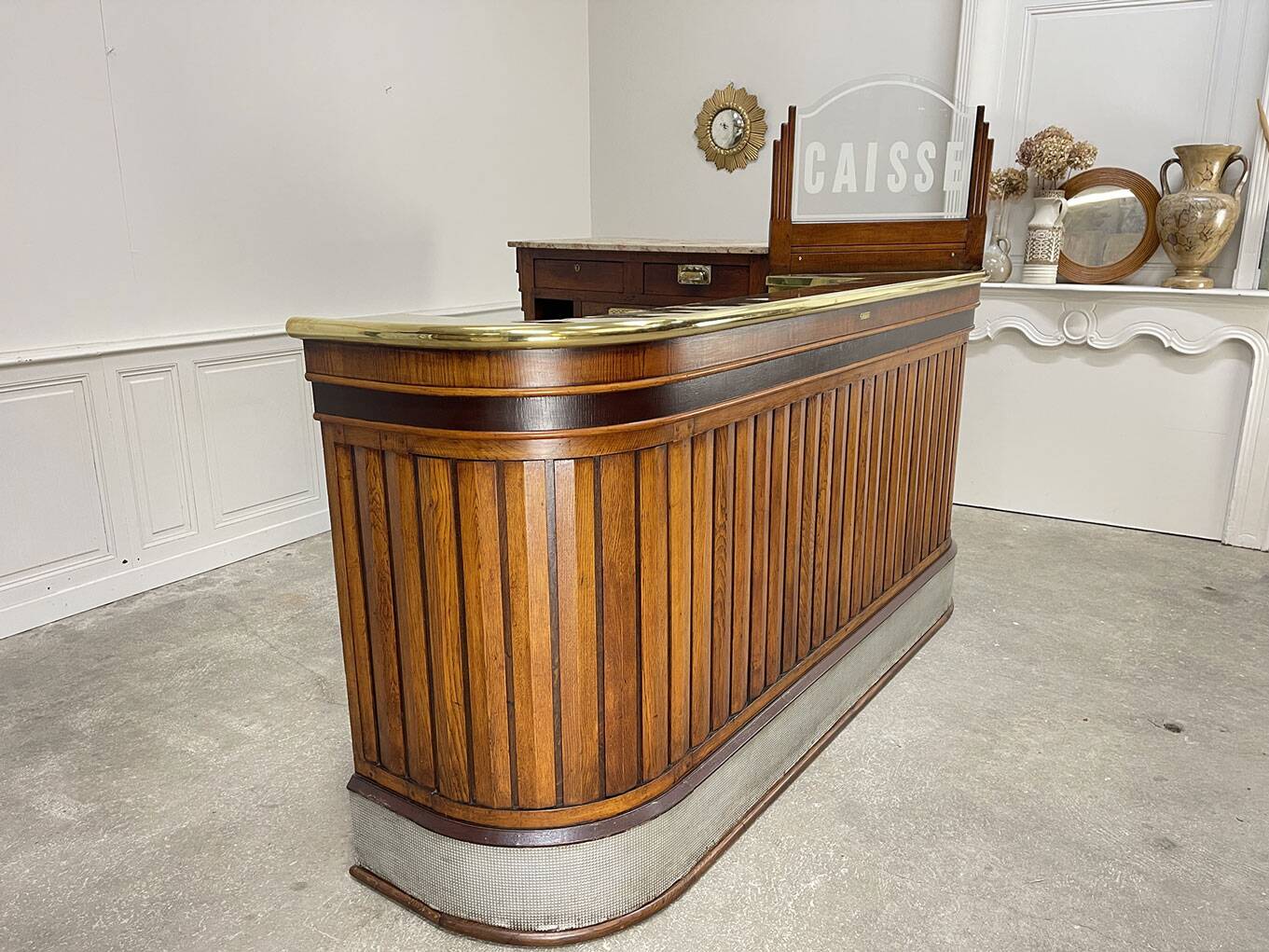 Rare 1950s bar counter/cash desk
