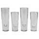14 verres à boire solides Aperitif Bar Bullet Carlo Moretti, Italie, années 1970