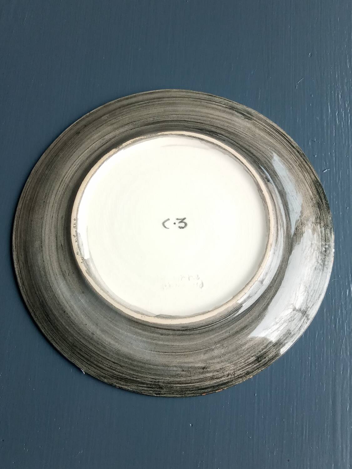 Ceramic plate from Cerenne, Vallauris