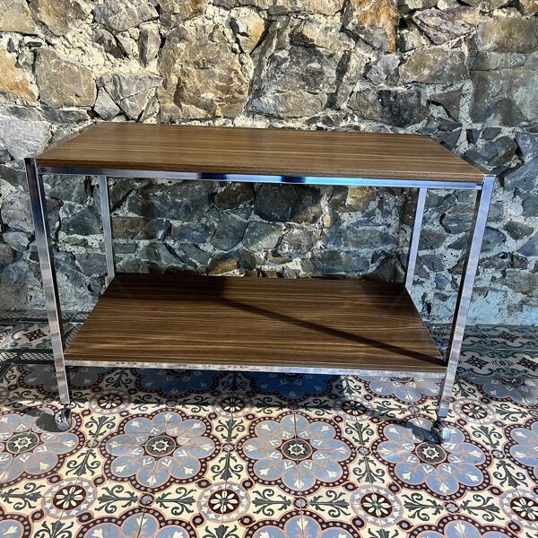 Table basse sur roulettes Meurop desserte
