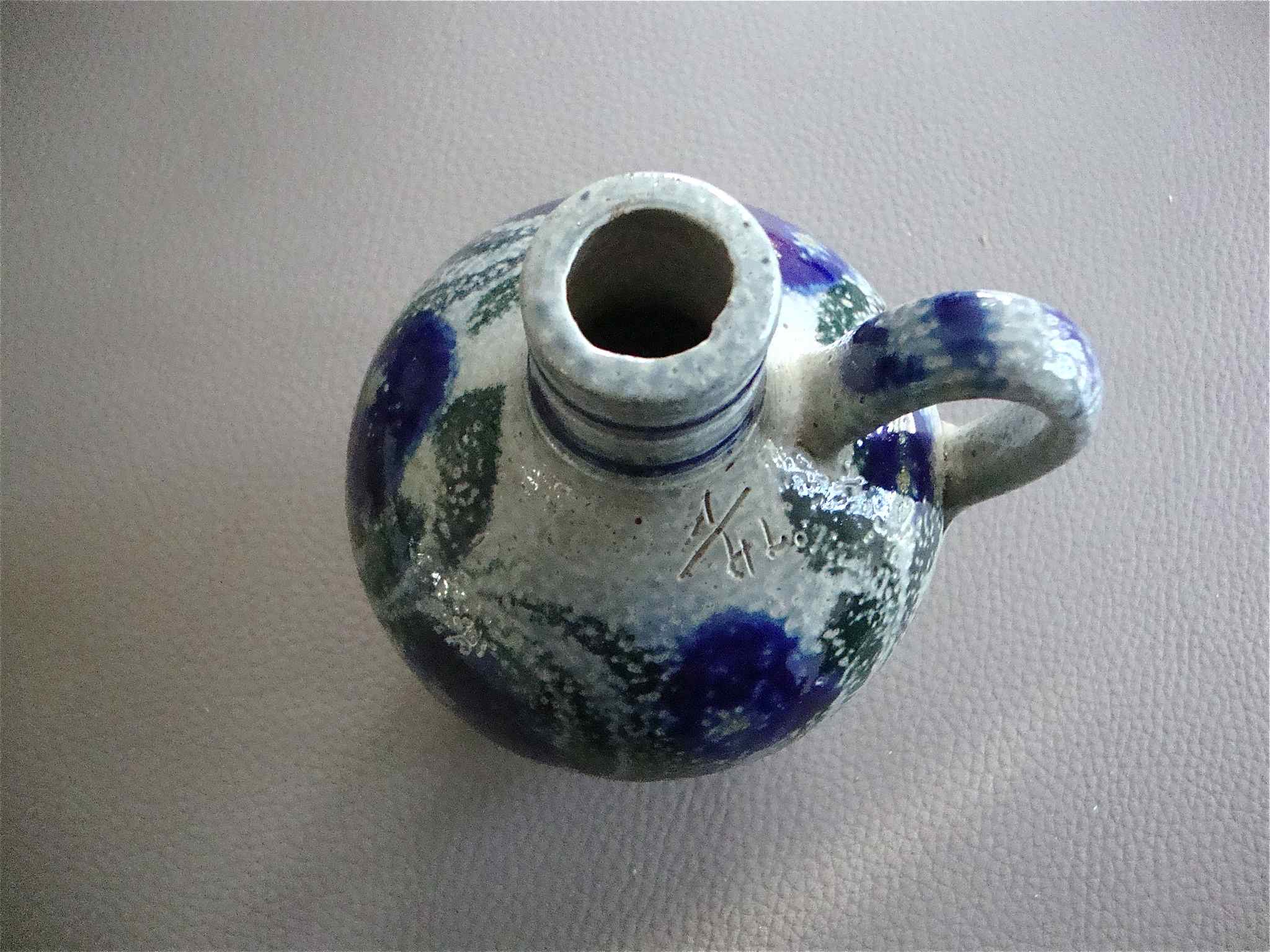 Small pitcher made of Alsace sandstone