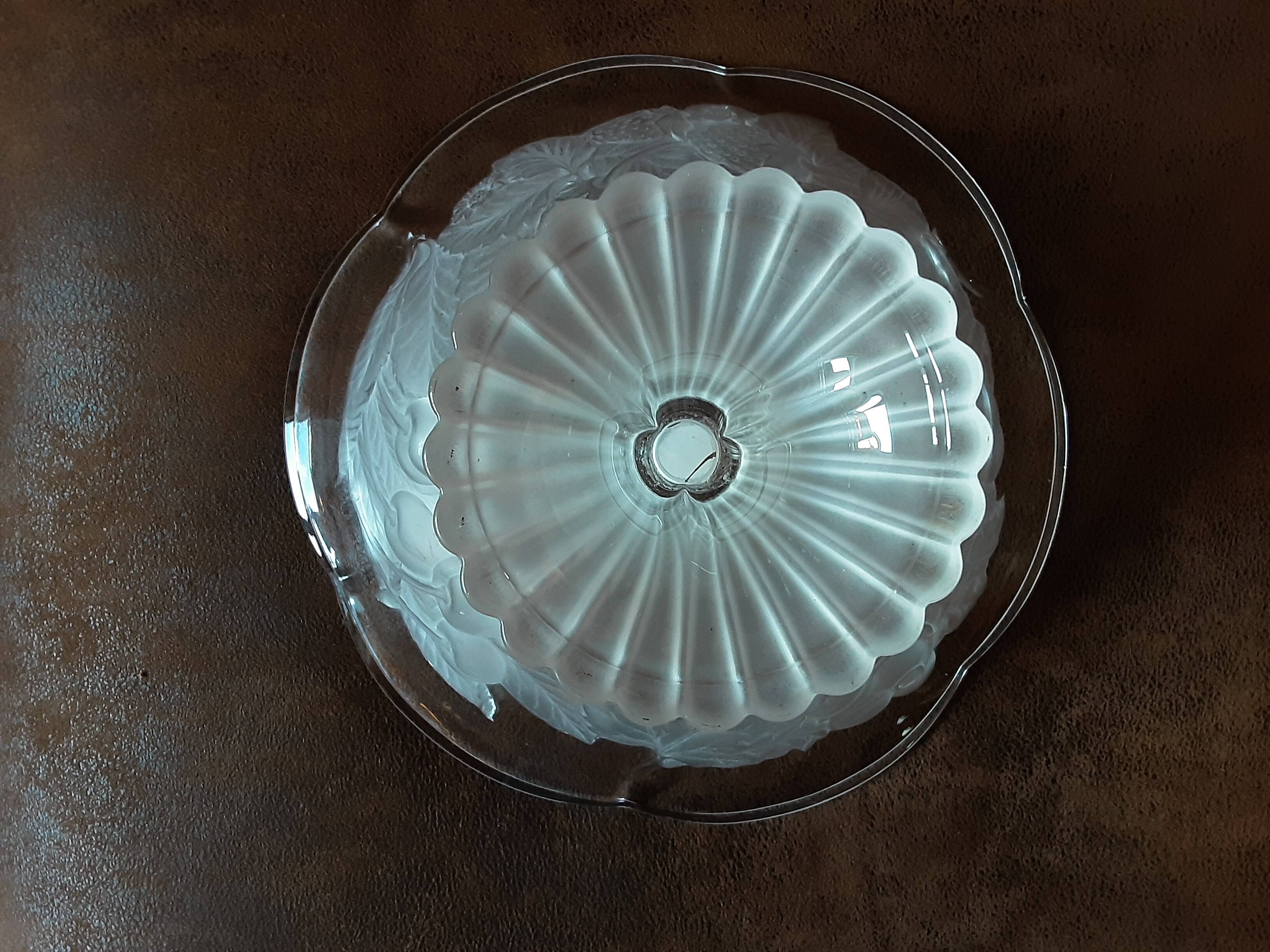 Coupe sur pied cristal
