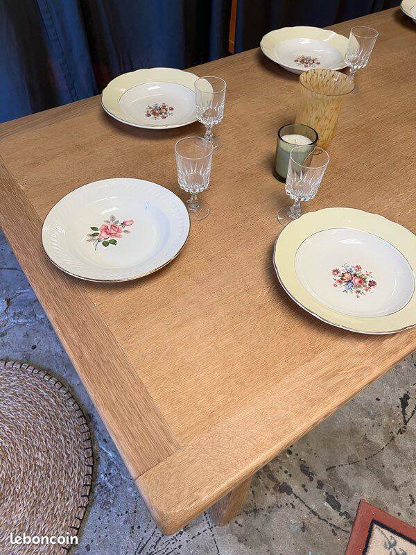 Restored antique farmhouse table