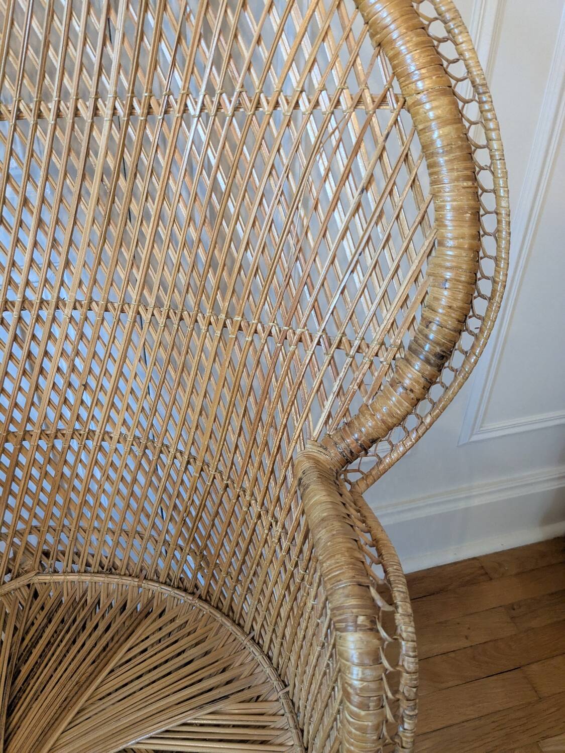 Fauteuil en rotin Emmanuelle