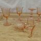 Set of 6 Luminarc Rosaline liqueur/port glasses