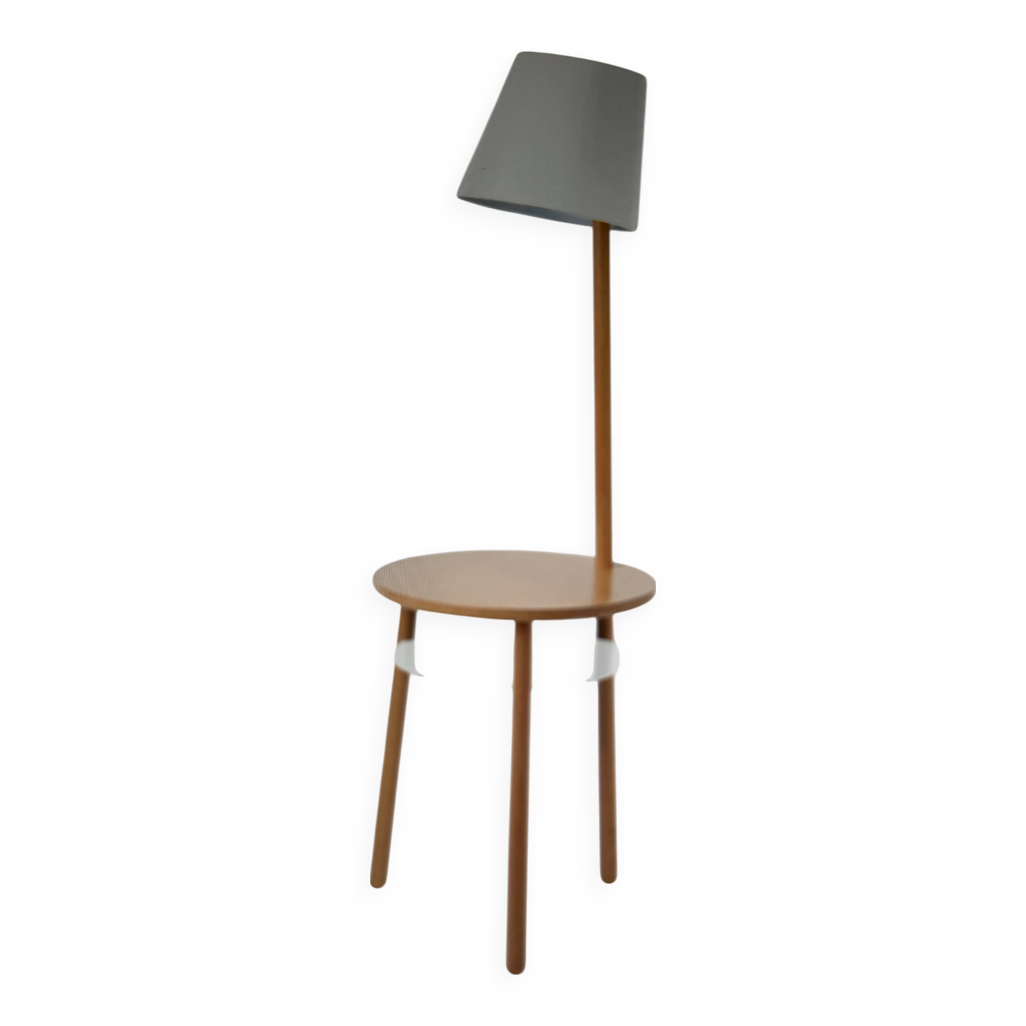 Table d'appoint, lampadaire Josette par Hartô