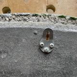 Oval green ceramic mirror - 73x51cm