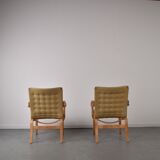 Mina lounge Chairs by Bruno Mathsson for Mathsson international