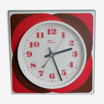 Wall clock Fashion of the 80s / Japanese Vintage