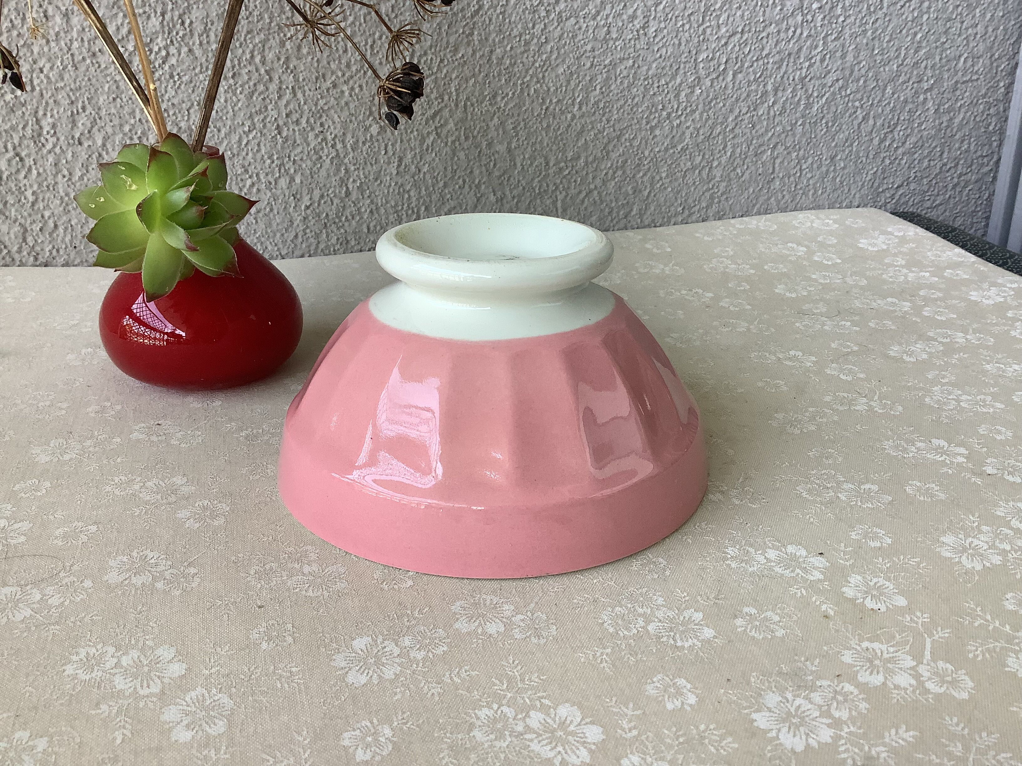 Pink Digoin Bowl - Medium Model