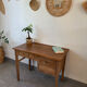 Charmant petit bureau vintage en chêne