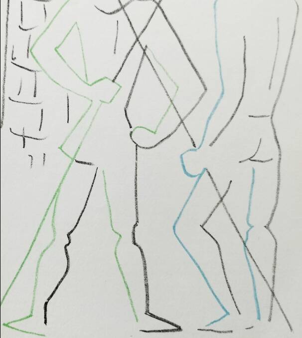 Jean Cocteau – Rare set of 3 lithographs – 1957 – Limited edition