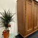 Armoire rotin pieds compas