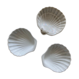 Trio of empty vintage shell pockets