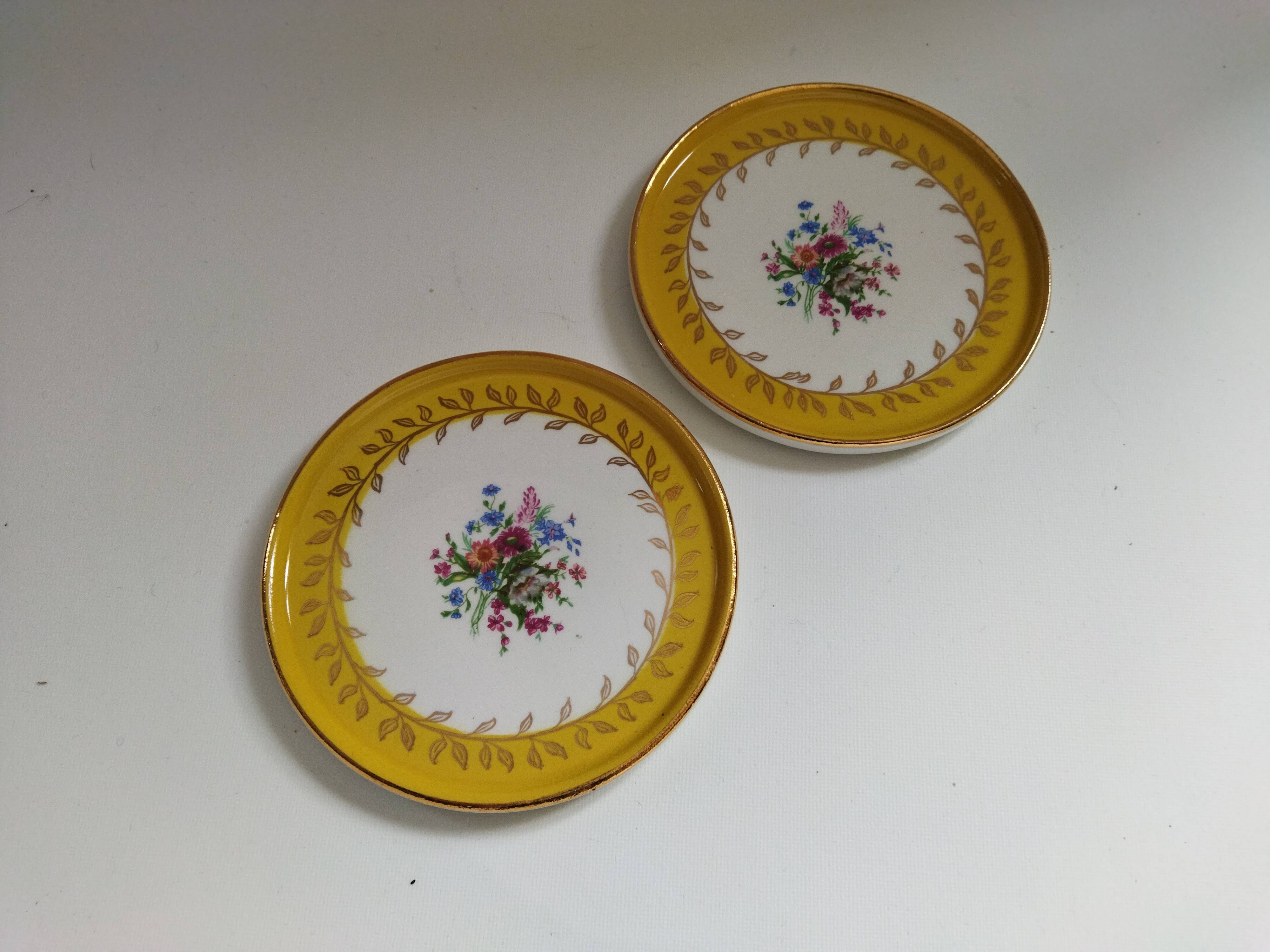 Gien "Floreal" bottle coaster