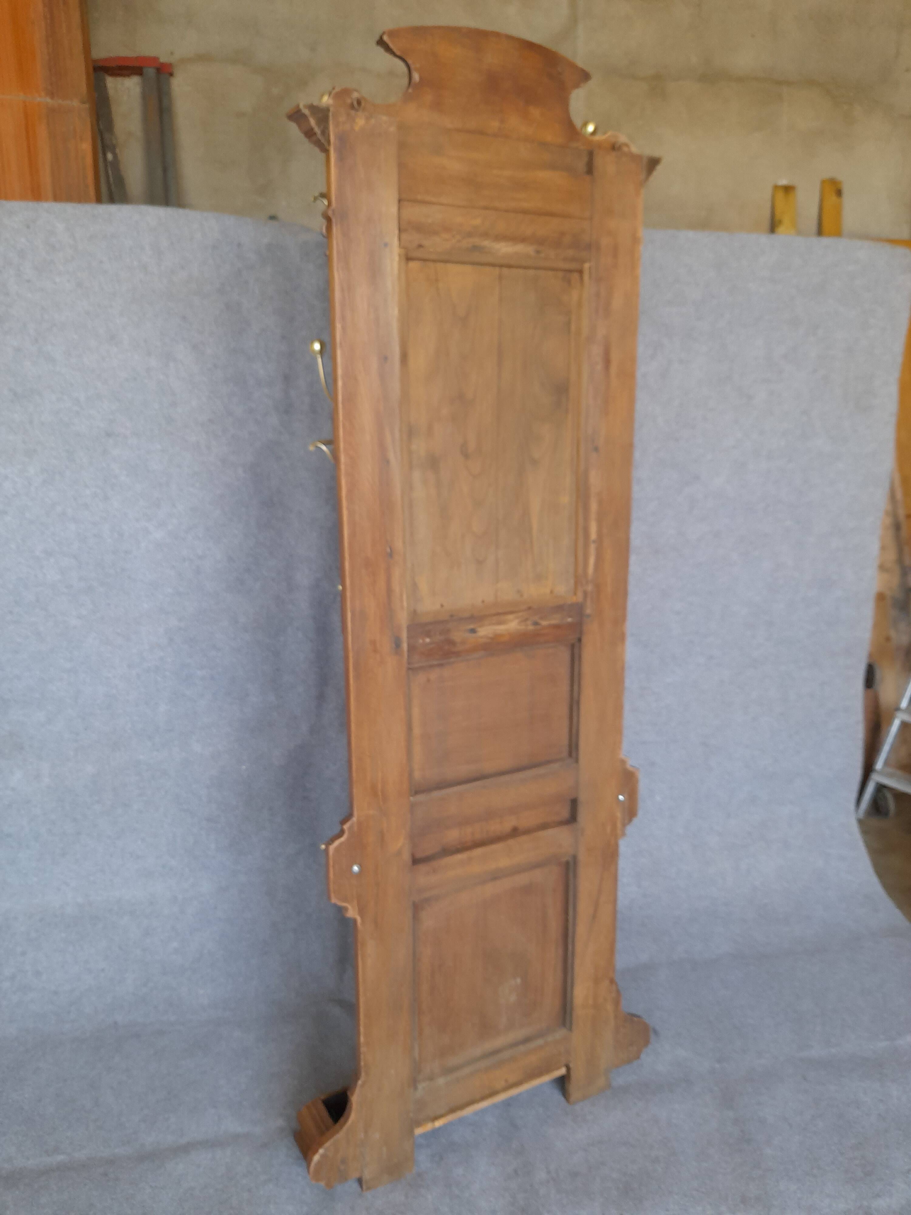 Old coat rack wardrobe