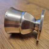 Solid silver egg cup with Lion hallmark.