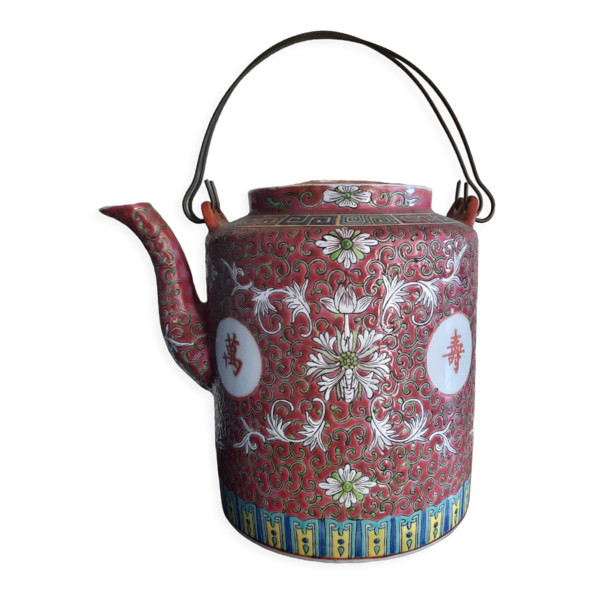 Chinese porcelain teapot