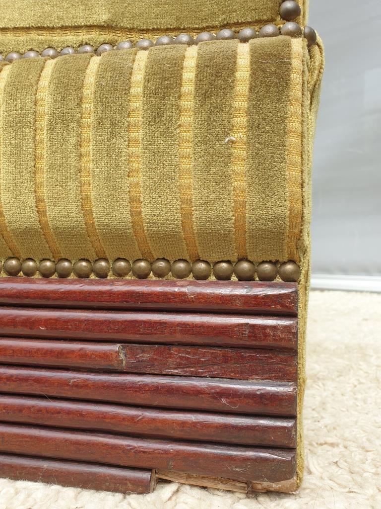 Sofa terminal velvet style Restoration