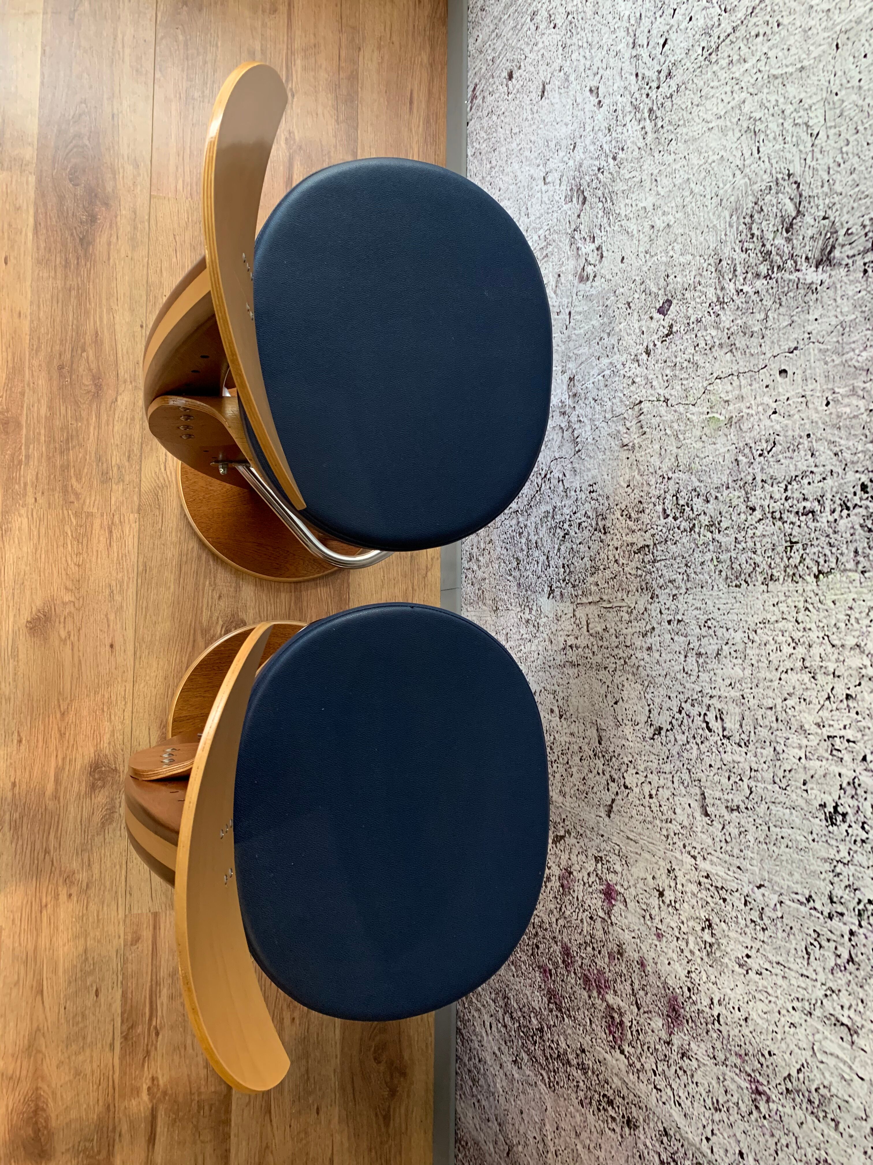 Paire de tabouret "Deck line"