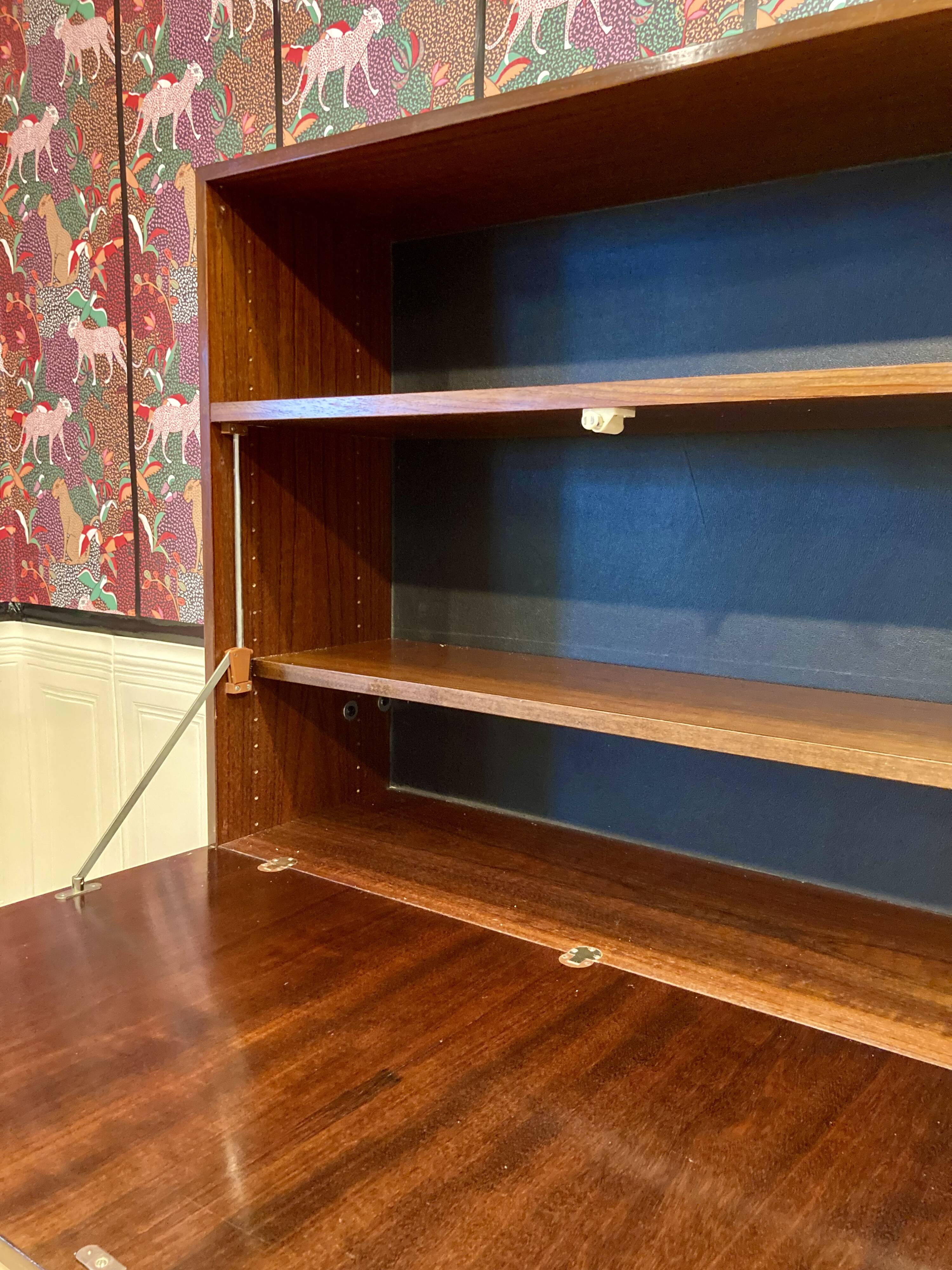 Rosewood desk scandinavian design 1950.