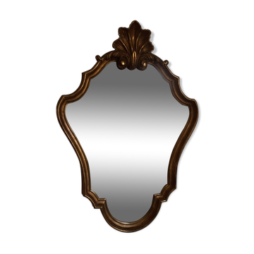 Miroir décor coquille 50x70cm