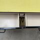 Yellow formica sideboard