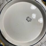 Melonniere in fine polychrome earthenware from Gien with Italian Renaissance decor