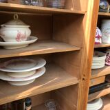 Vintage light oak vessel 1940