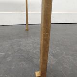 Tables basses gigognes Roger Thibier dorées 1960
