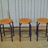 Set of 3 school stools