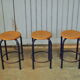 Set of 3 school stools