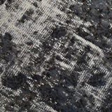 Gray & blue tones distressed carpet 285x187cm